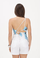 ADIDAS ORIGINALS Top Reconstructed Bringback Argentina bianco e azzurro da donna KE2295 . ADIDAS ORIGINALS 