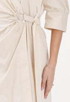 PINKO Abito midi ALINE beige da donna 106602A35Q C03 PINKO 