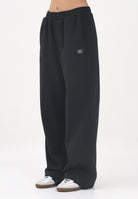 CALVIN KLEIN JEANS Pantalone sportivo nero da donna con patch logo LV047C249GUB1  CALVIN KLEIN JEANS 