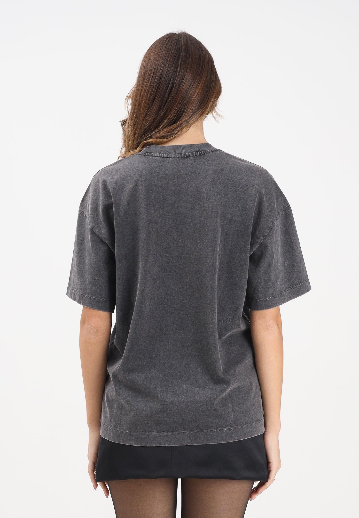 NOELL MAGGINI T-shirt a manica corta grigia da donna effetto vintage délavé 00226120 GR NOELL MAGGINI 