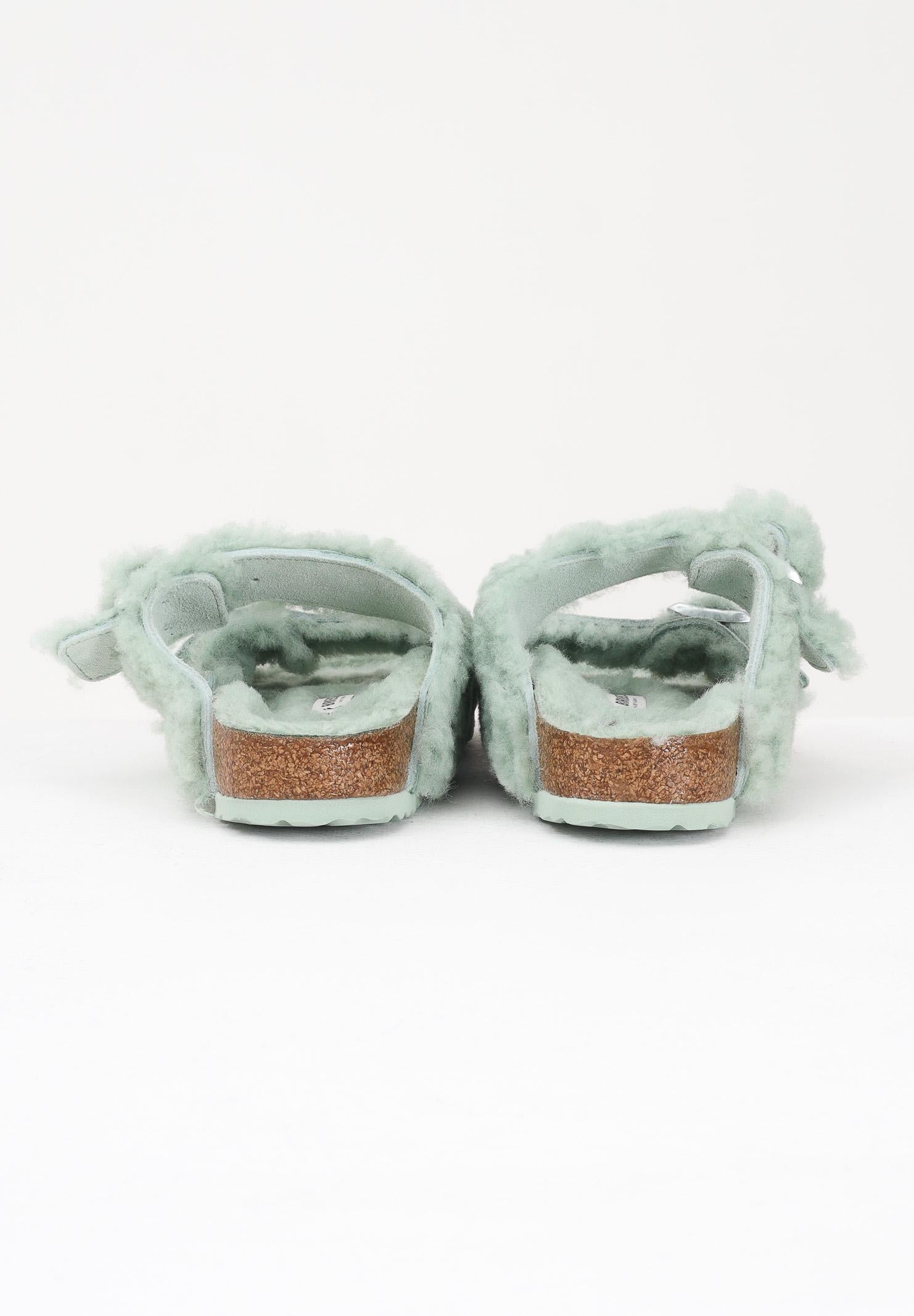 BIRKENSTOCK Ciabatte Arizona verde acqua da donna 1025539 . BIRKENSTOCK 
