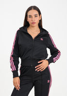 ADIDAS ORIGINALS Felpa con zip Adicolor Classics Firebird nera da donna JX1483  ADIDAS ORIGINALS 