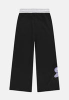 JORDAN Pantalone sportivo nero da bambina con patch 45F194 023 JORDAN 