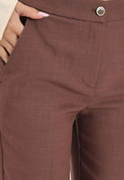 PINKO Pantalone elegante marrone da donna 107595A2W6 L78 PINKO 