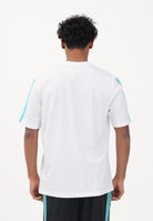 ADIDAS PERFORMANCE T-shirt a manica corta TEAM DNA MERCEDES - AMG PETRONAS FORMULA 1 bianca da uomo KE8162 . ADIDAS PERFORMANCE 