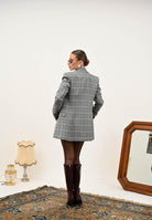 MAR DE MARGARITAS Giacca doppiopetto Norah grigia da donna MMABW01415 GR00 Mar de margaritas 