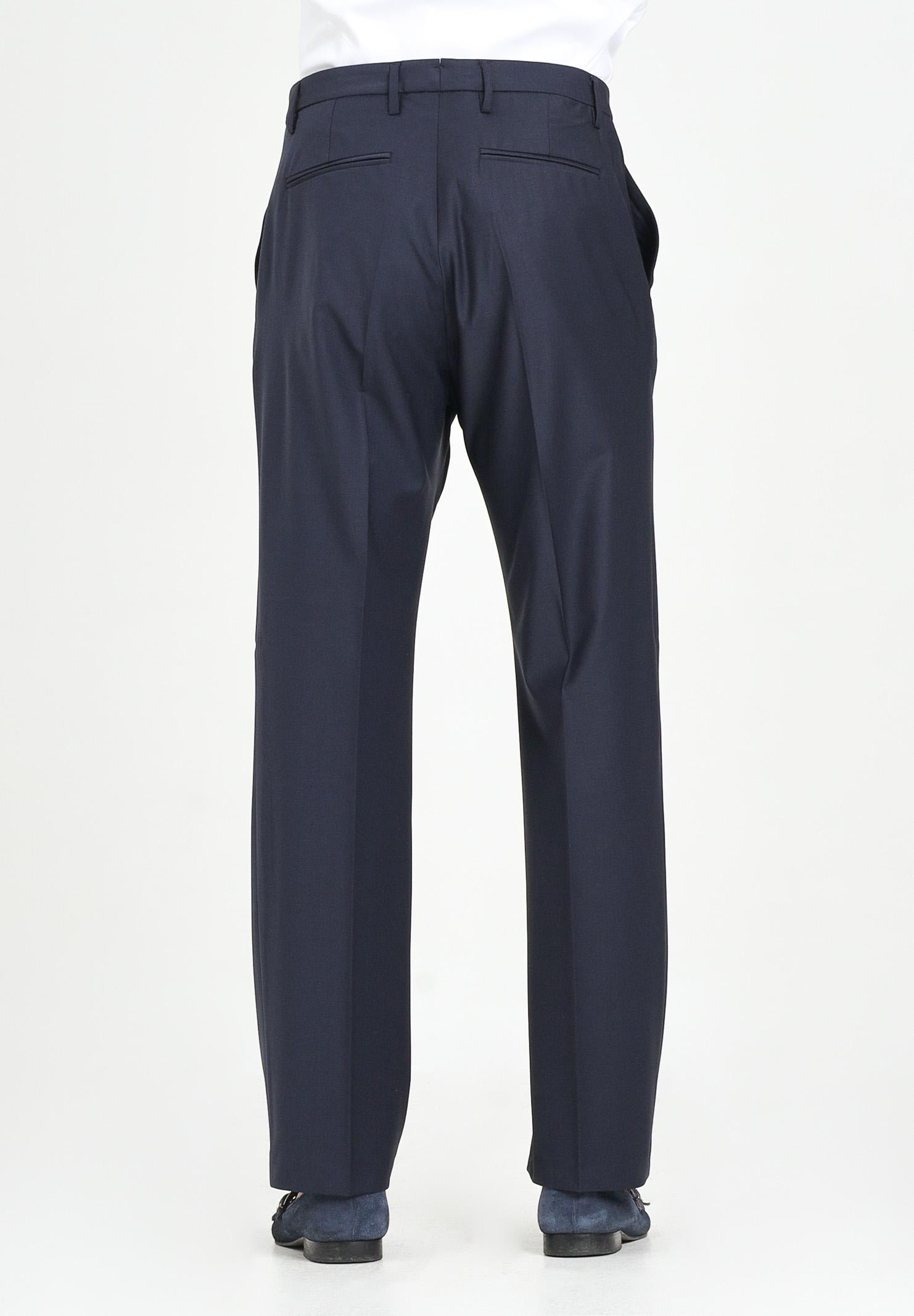 I'M BRIAN Pantalone elegante blu da uomo PA3489 005 I'M BRIAN 