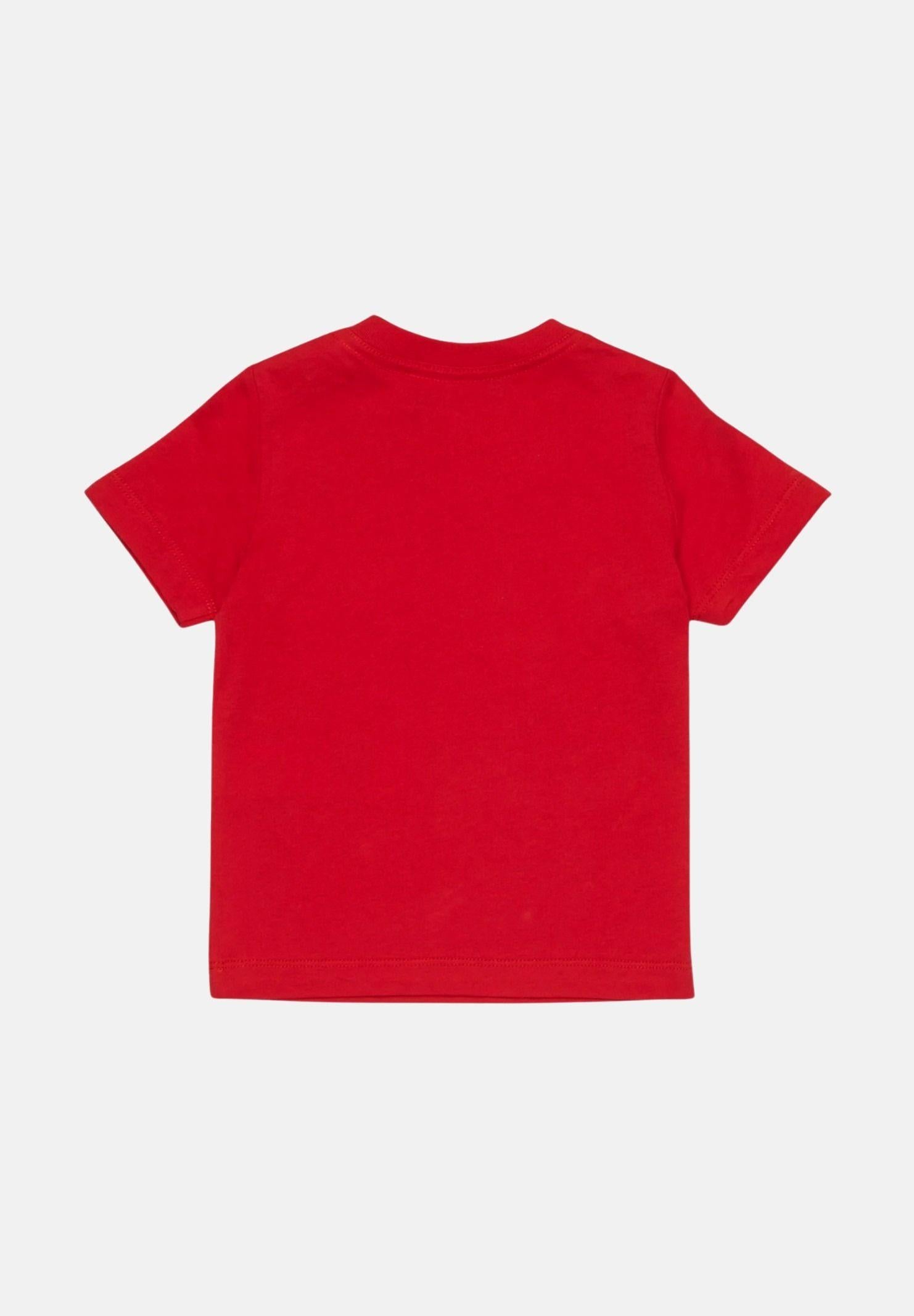DSQUARED2 T-shirt a manica corta rossa da neonato con logo DQ3266D0AGP DQ401 DSQUARED2 