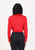 ADIDAS ORIGINALS Felpa con zip FIREBIRD CLASSIC rossa da donna KD1334 . ADIDAS ORIGINALS 