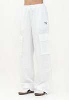 PUMA Pantalone sportivo WARDROBE ESS bianco da donna 629756 02 PUMA 