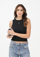 CALVIN KLEIN JEANS Canotta nera da donna con logo LV047C201GUB1 . CALVIN KLEIN JEANS 