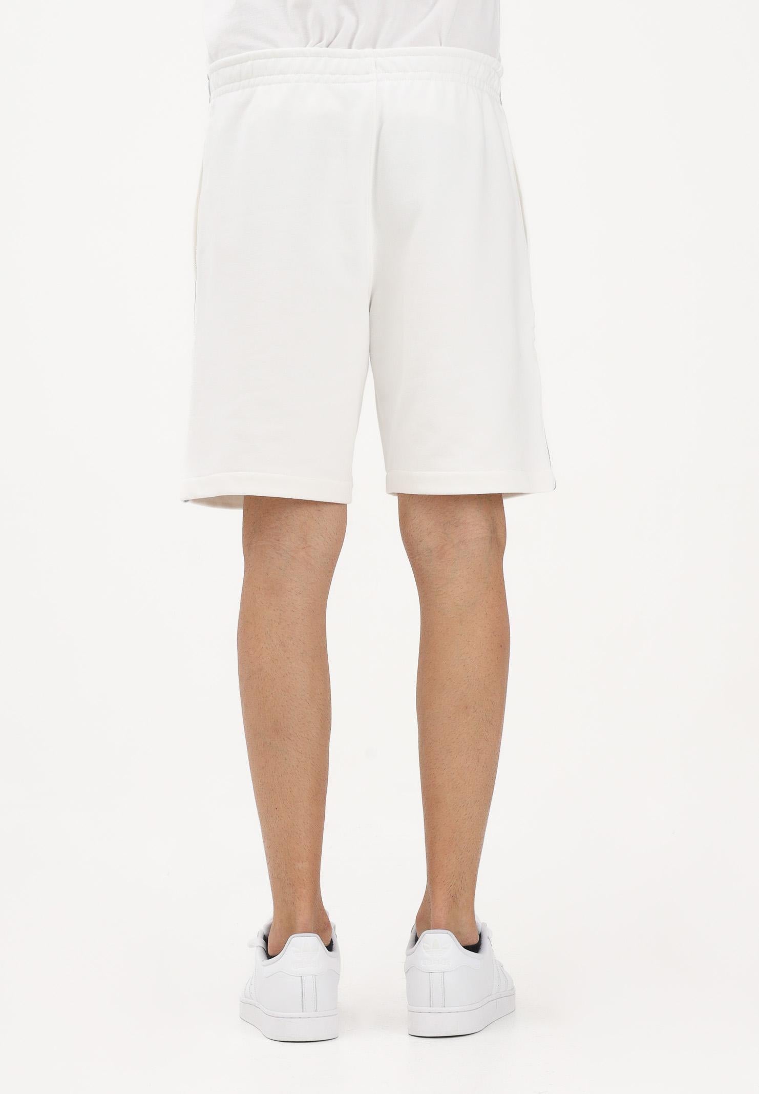 LACOSTE Shorts sportivo bianco da uomo con striscia con logo GH0886 70V LACOSTE 