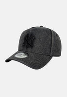 NEW ERA Cappello con visiera 9FORTY E-Frame New York Yankees MLB in denim nero per uomo e donna 60771822 . NEW ERA 