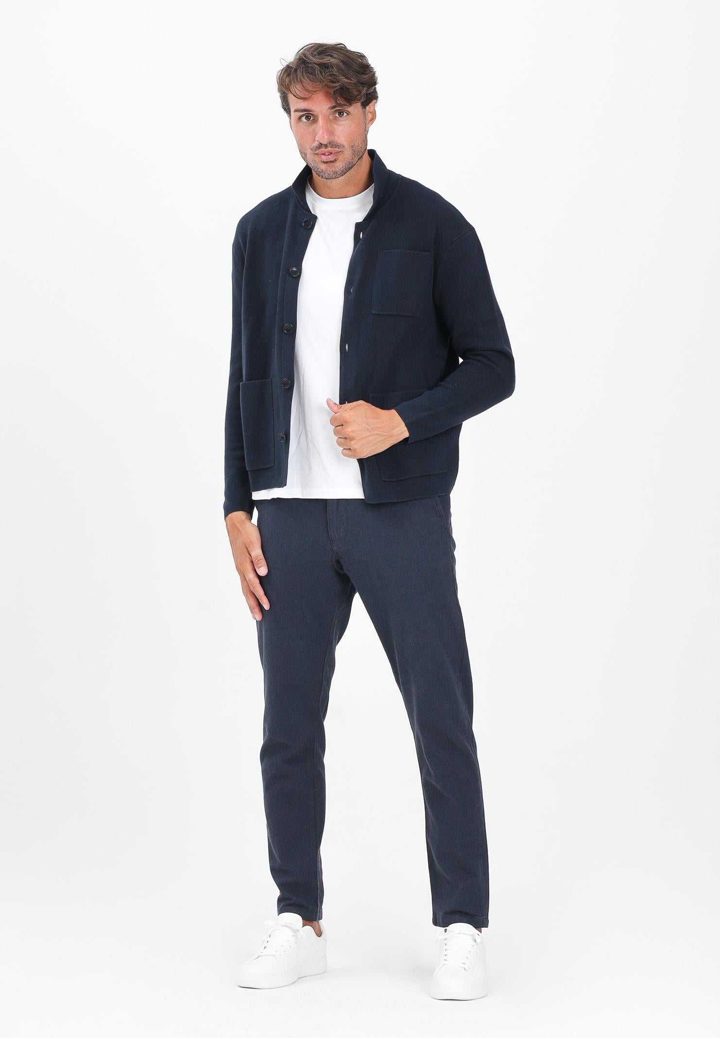 SELECTED HOMME Pantalone chino blu da uomo 16091554 DarkSapphire SELECTED HOMME 