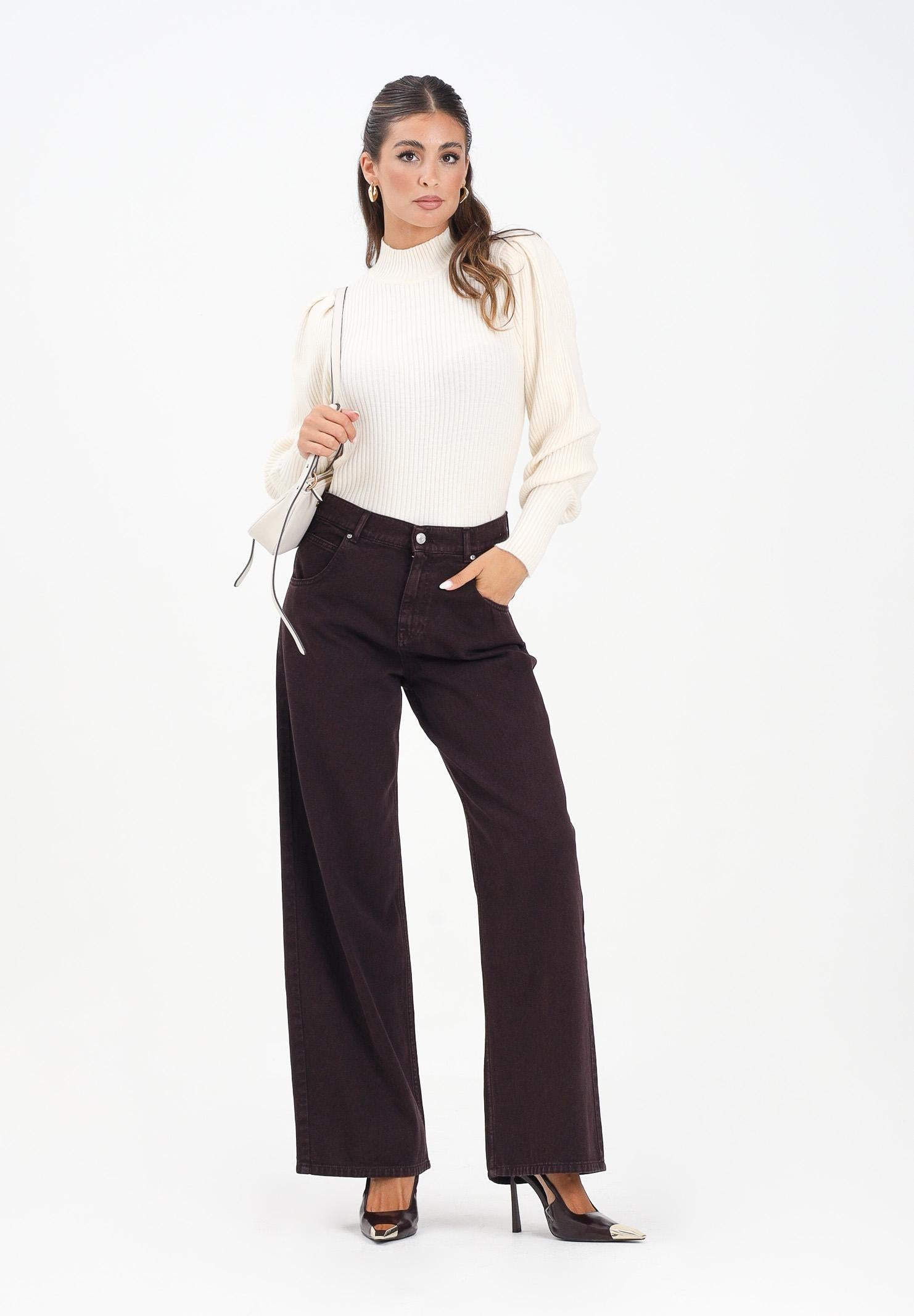 VICOLO Jeans Mia bordeaux da donna DF5109 FU38 VICOLO 