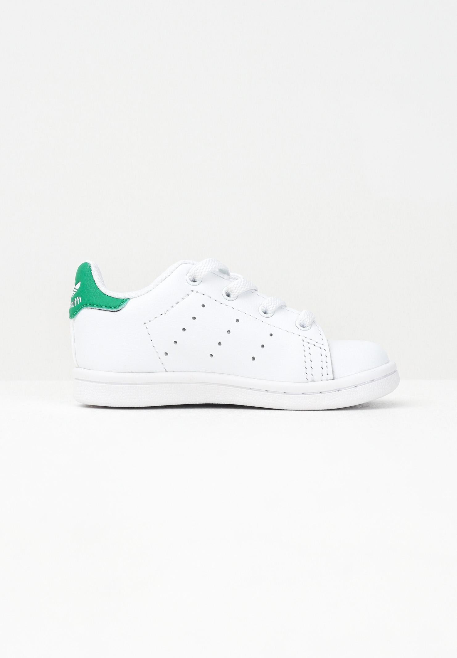ADIDAS ORIGINALS Sneakers Stan Smith Elastic Laces bianche da neonato JP9723  ADIDAS ORIGINALS 