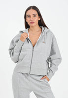 DICKIES Felpa con zip Oakport grigia da donna DK0A4Y1ZHG01  DIckies 