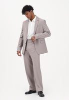 PATRIZIA PEPE Pantalone elegante (IM)PERFECTION fango da uomo 5P507RA1WK S184 PATRIZIA PEPE 