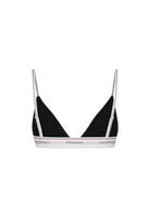DSQUARED2 Reggiseno a triangolo nero da donna con logo D8R105790 010 DSQUARED2 