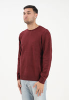 LEVI'S® Maglioncino girocollo Original Housemark bordeaux da uomo<BR/> A4320-0024  LEVI'S® 