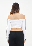 ADIDAS ORIGINALS Top Adicolor Off Shoulder bianco da donna JD0275 . ADIDAS ORIGINALS 