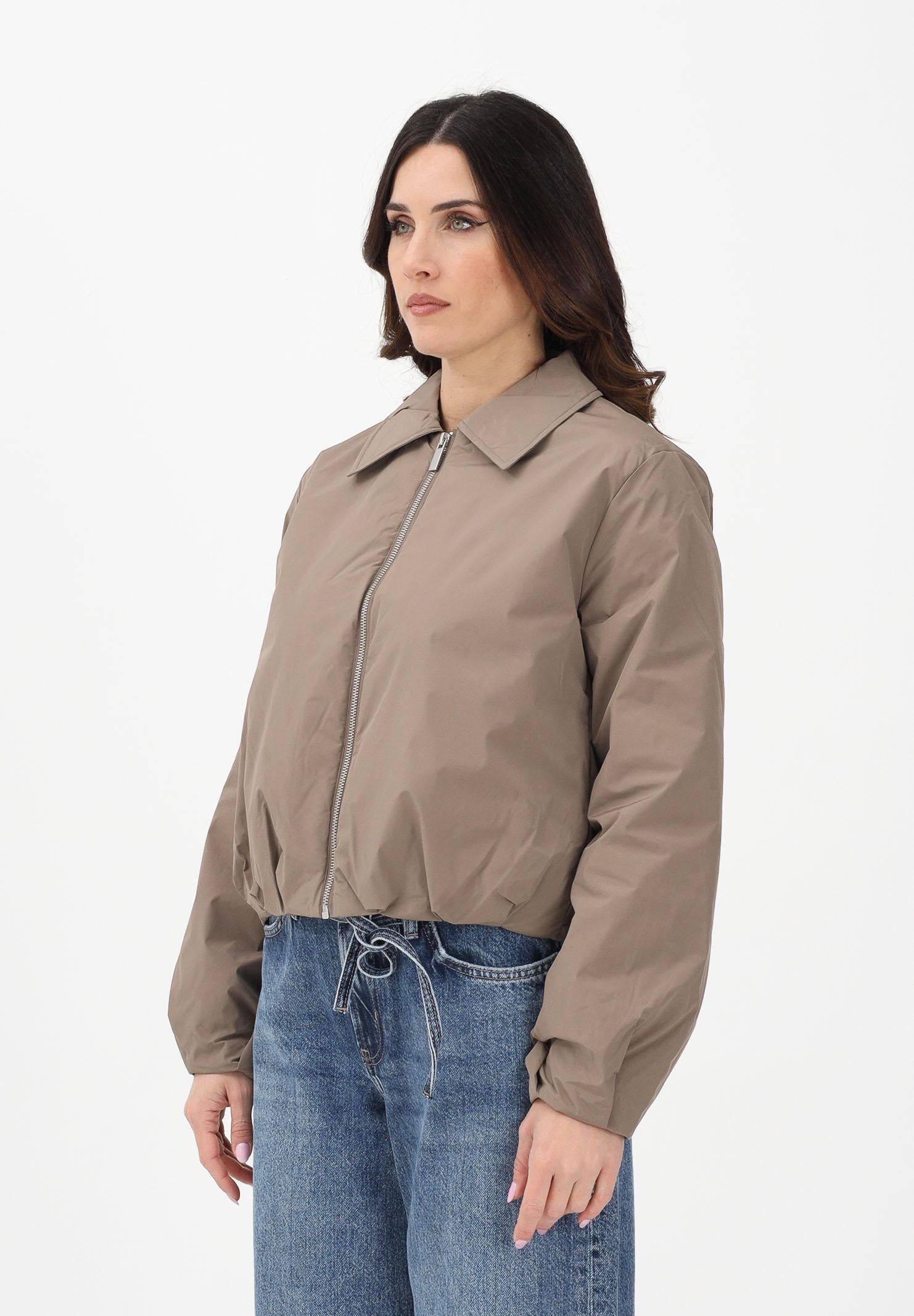 ONLY Giacca a vento marrone da donna 15361434 WA ONLY 