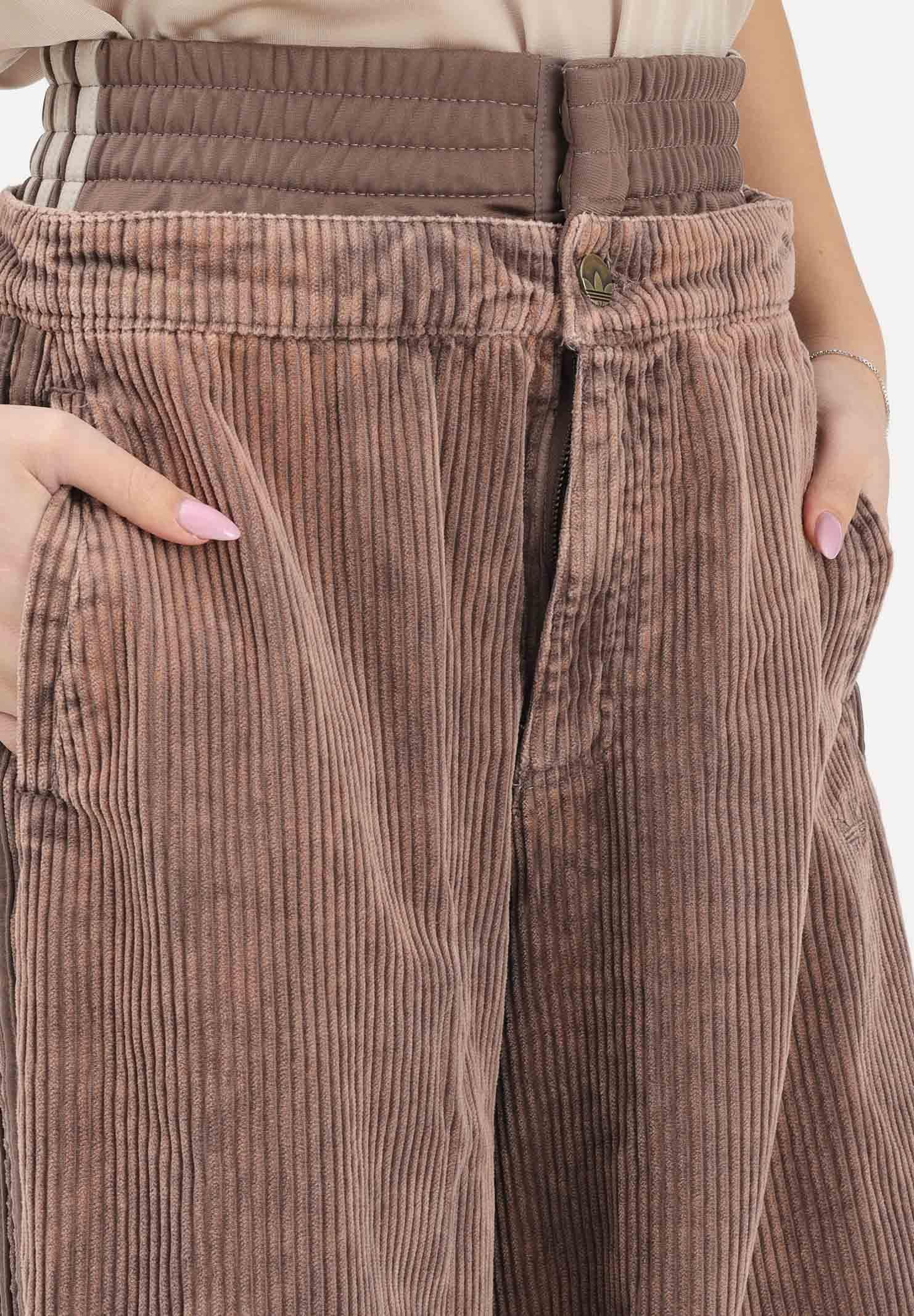 ADIDAS ORIGINALS Pantalone CORDUROY SST OVERSIZED marrone da donna KD8782 . ADIDAS ORIGINALS 