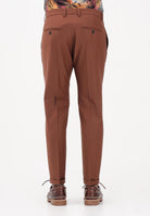 PATRIZIA PEPE Pantalone elegante cuoio da uomo 5PA429A1WK B217 PATRIZIA PEPE 