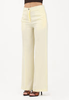 VICOLO Pantalone elegante giallo da donna TAB0025 GI VICOLO 