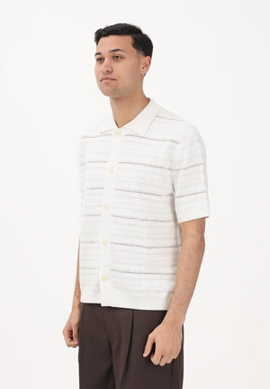 SELECTED HOMME Cardigan bianco da uomo 16100075 EG SELECTED HOMME 