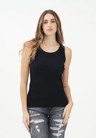 DSQUARED2 Canotta nera per donna, ragazzi e bambini con stampa logo DQ2783D0A2C DQ900 DSQUARED2 