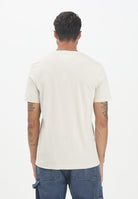 TOMMY HILFIGER T-shirt a manica corta beige da uomo con logo MW0MW40324ACG  TOMMY HILFIGER 