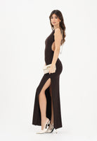 ALMA SANCHEZ Abito lungo Anora marrone da donna AS26077EL CI ALMA SANCHEZ 