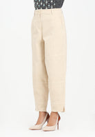 PINKO Pantalone balloon beige da donna 105533A2QU C27 PINKO 
