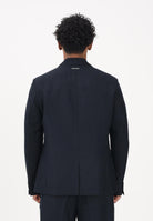 ARMANI EXCHANGE Giacca in lino blu da uomo 8NZG15ZNFNZ 1583 ARMANI EXCHANGE 