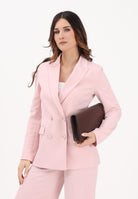 VICOLO Giacca doppiopetto rosa da donna TAB0031 ABU30 VICOLO 