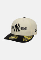 NEW ERA Cappello con visiera 59FIFTY Fitted Low Profile NY Yankees MLB beige per uomo e donna 60771843 . NEW ERA 
