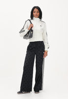 ADIDAS ORIGINALS Pantalone sportivo in raso nero da donna con pois KV1169 . ADIDAS ORIGINALS 