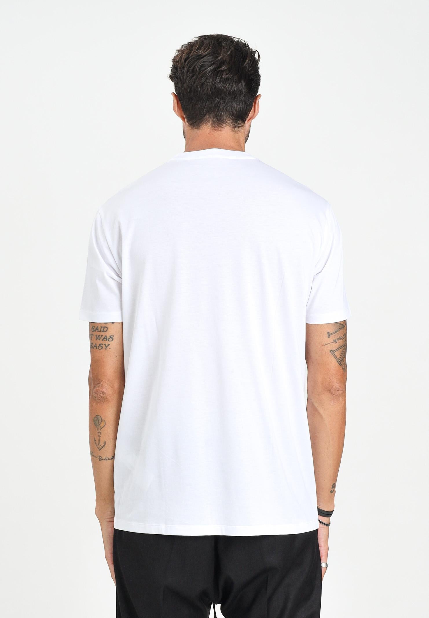 ARMANI EXCHANGE T-shirt a manica corta bianca da uomo con logo XM001479AF10364 U0002 ARMANI EXCHANGE 