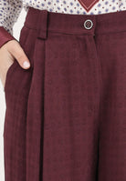 PINKO Pantalone elegante RUTH bordeaux da donna 106203A33H RR7 PINKO 