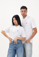 LACOSTE Polo a manica corta Classic Fit L.12.12 LIGHT  bianca per uomo e donna PH9851 001 LACOSTE 