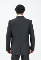 PATRIZIA PEPE Giacca doppiopetto nera da uomo 5SR743A1WK K102 PATRIZIA PEPE 