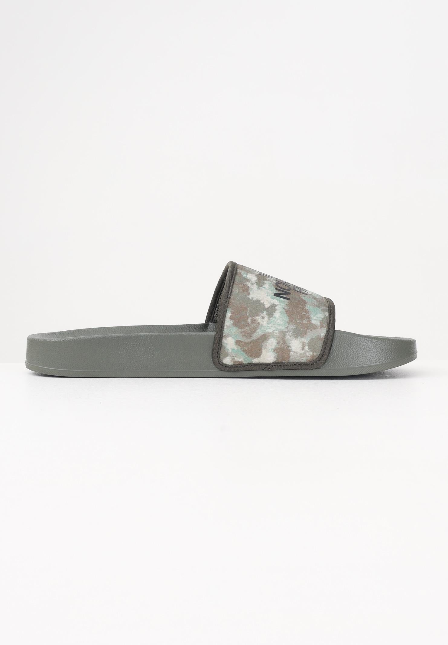THE NORTH FACE Ciabatte Base Camp Slides III verde mimetico da uomo NF0A4T2RIYL1 . THE NORTH FACE 