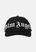 PALM ANGELS Cappello con visiera nero per uomo e donna con logo BL00COZ0973 1 PALM ANGELS 
