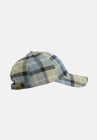 BARBOUR Cappello con visiera Tartan nei toni del verde e celeste per uomo e donna 261-MHA0617 TN37 BARBOUR 