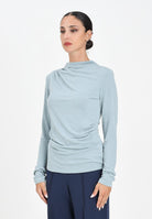 ONLY T-shirt a manica lunga celeste da donna 15356320 Arona ONLY 