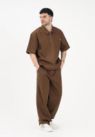 DICKIES Camicia a manica corta Cadiz marrone da uomo DK0A88PI0TB1 . DIckies 