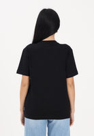 PALM ANGELS T-shirt a manica corta nera per donna, ragazze e bambine con logo PGAA002S26JER005 110 PALM ANGELS 