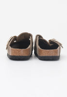 BIRKENSTOCK Ciabatte Boston Big Buckle beige da donna 1030425  BIRKENSTOCK 