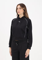 PUMA Felpa con cappuccio Damen nera da donna 688122 01 PUMA 